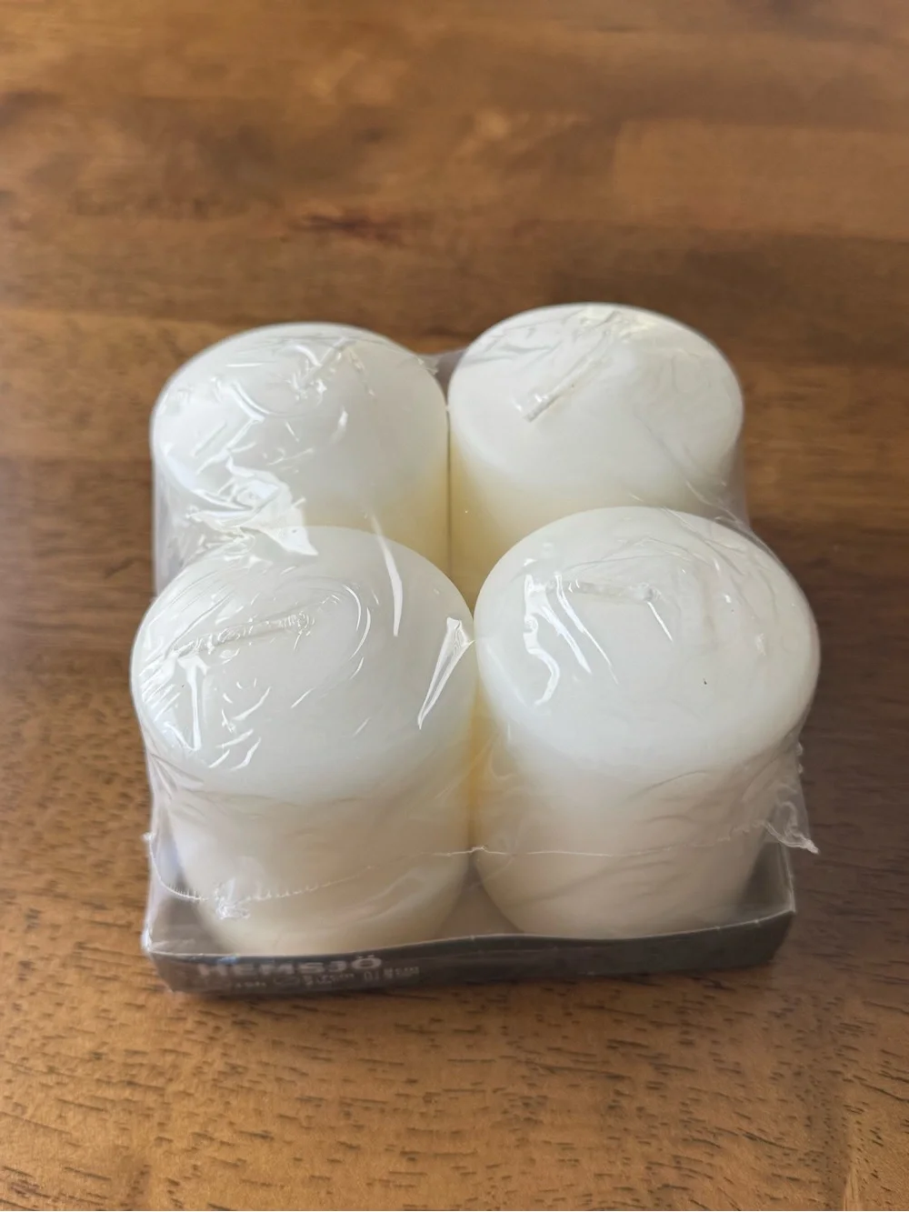 IKEA HEMSJÖ Unscented block candle